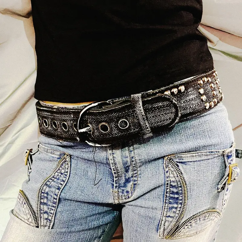 Tough black archive belt