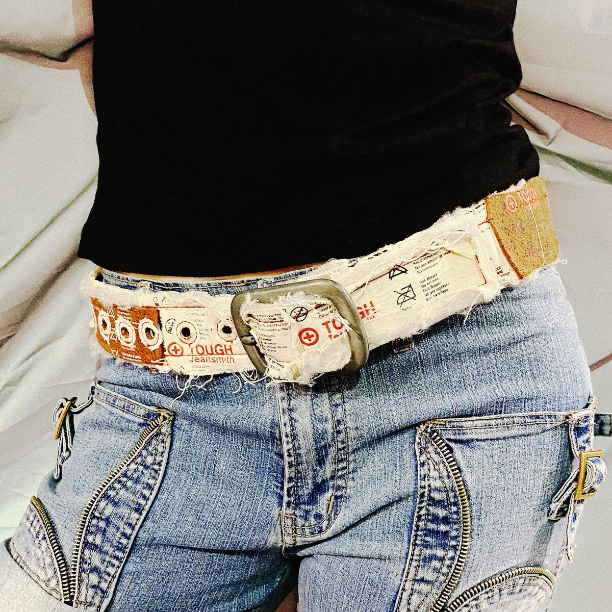 Tough patch belt