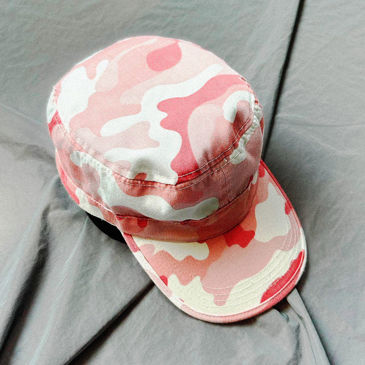 PINK CAMO CAP