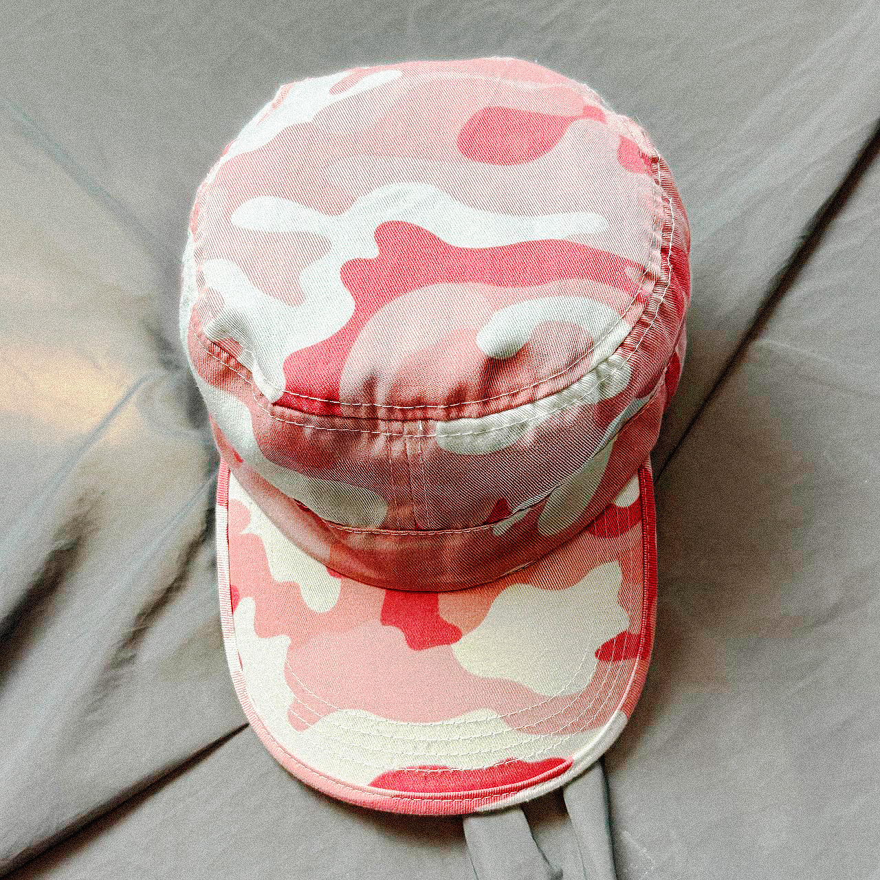 PINK CAMO CAP
